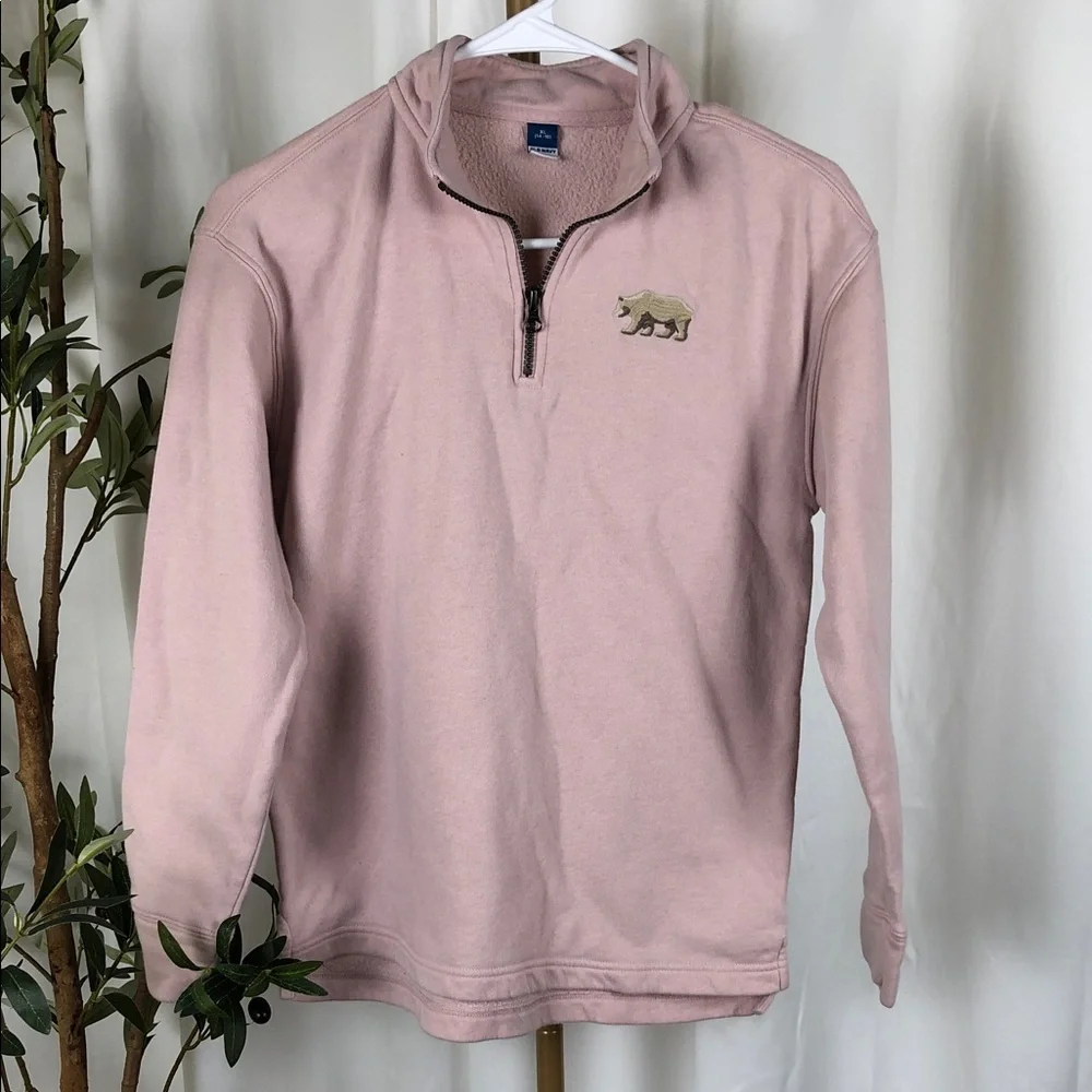 Old Navy Kids Pink Quarter-Zip Sweater Sz XL 14-16 (K1)